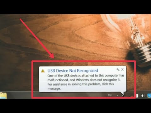 Pc Problem | Fix USB Device Not Recognized Problem Solve in Computer | Foci