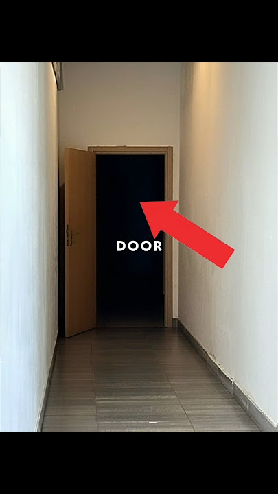 Never Open The Door After 3 Knocks... Here's Why!  #scary #backrooms #creepypasta