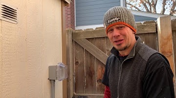 Wiring a Shed or Detached Building