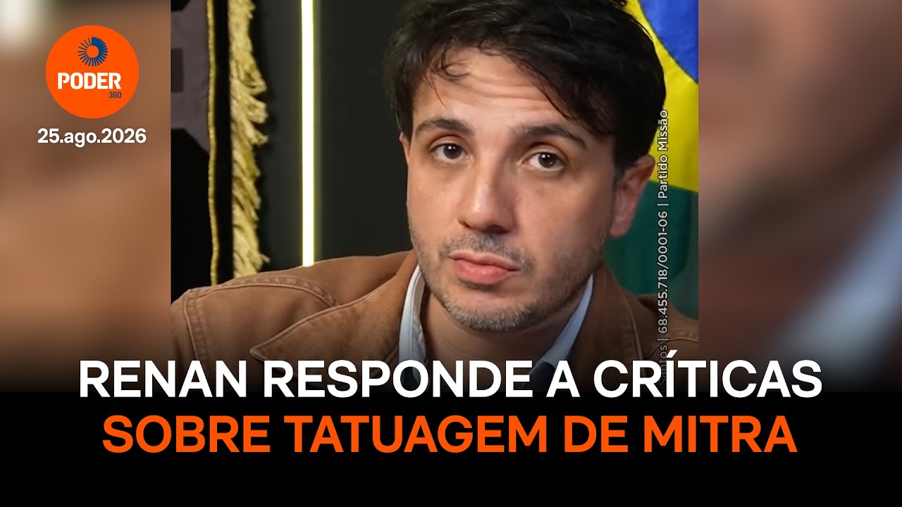 Renan Santos é criticado nas redes sociais por vídeo sobre ritual romano