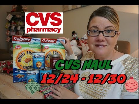 CVS HAUL 12/24 – 12/30 | FREE CEREAL & MORE!