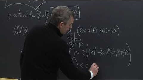 Differential Geometry - Claudio Arezzo - Lecture 10
