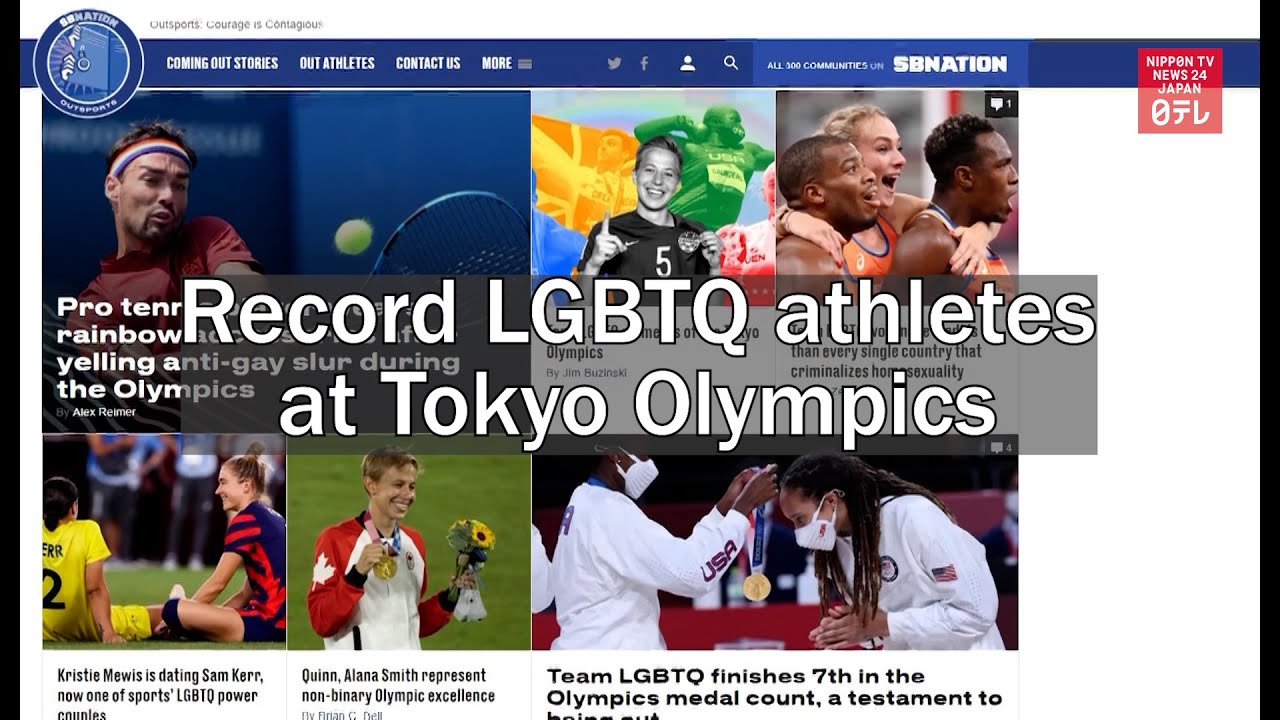 A Record Number Of Out LGBTQ Athletes Will Compete In The ...