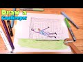 How to draw a goalkeeper easy