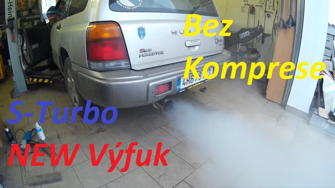 Subaru Forester Exhaust STurbo )BEZ KOMPRESE( YouTube