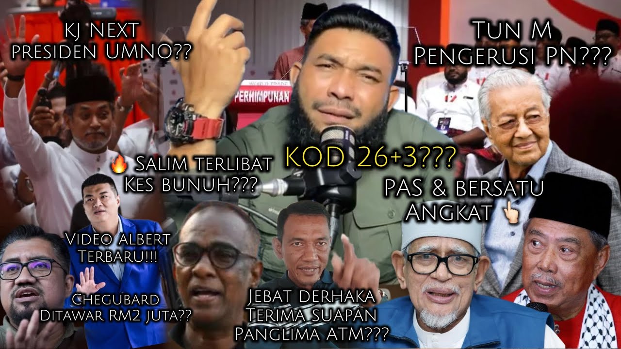 💥 GEMPAR! “PAU 2026 Signal PRU16! Tun M Diangkat Pengerusi PN???” Sir Azri