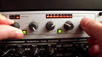 dbx 266xs Compressor