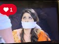 Otm gagged with white cloth