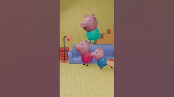 Zombie is coming #animation #parody #funny #cartoon #peppapig