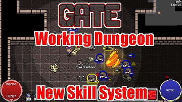 Playable Dungeon & Skills Rework - Gate ARPG Devlog - Godot 4