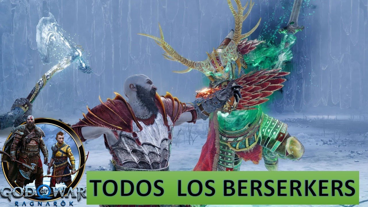 God of War Ragnarök TODAS LAS TUMBAS Berserker godofwarragnarok ps5