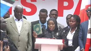 Stecia Mayanja alayiziddwa ku bwa Pulezidenti bw’ekibiina ki National Peasant Party (NPP)