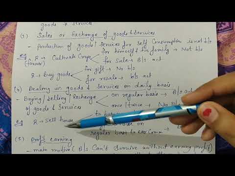 Concept & characteristics of business (class 11 business studies) - YouTube