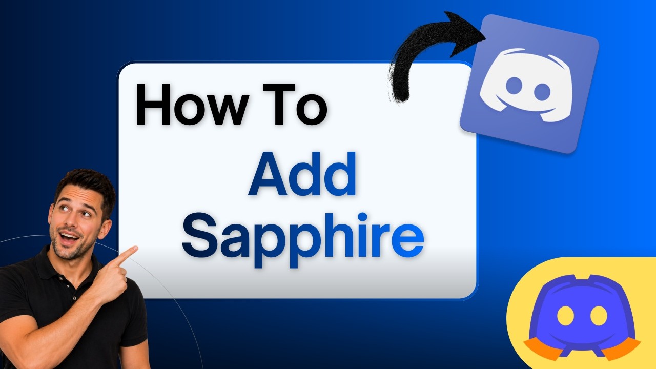 How to Add Sapphire Bot to Discord (Step-by-Step Guide) - YouTube