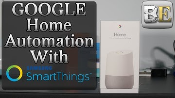 Google Home Automation with SmartThings setup