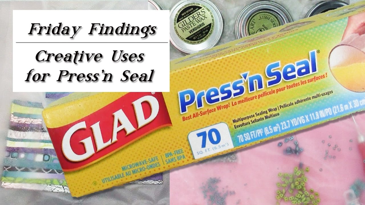 Creative Uses For Press'n Seal With Jewelry & Polymer Clay YouTube