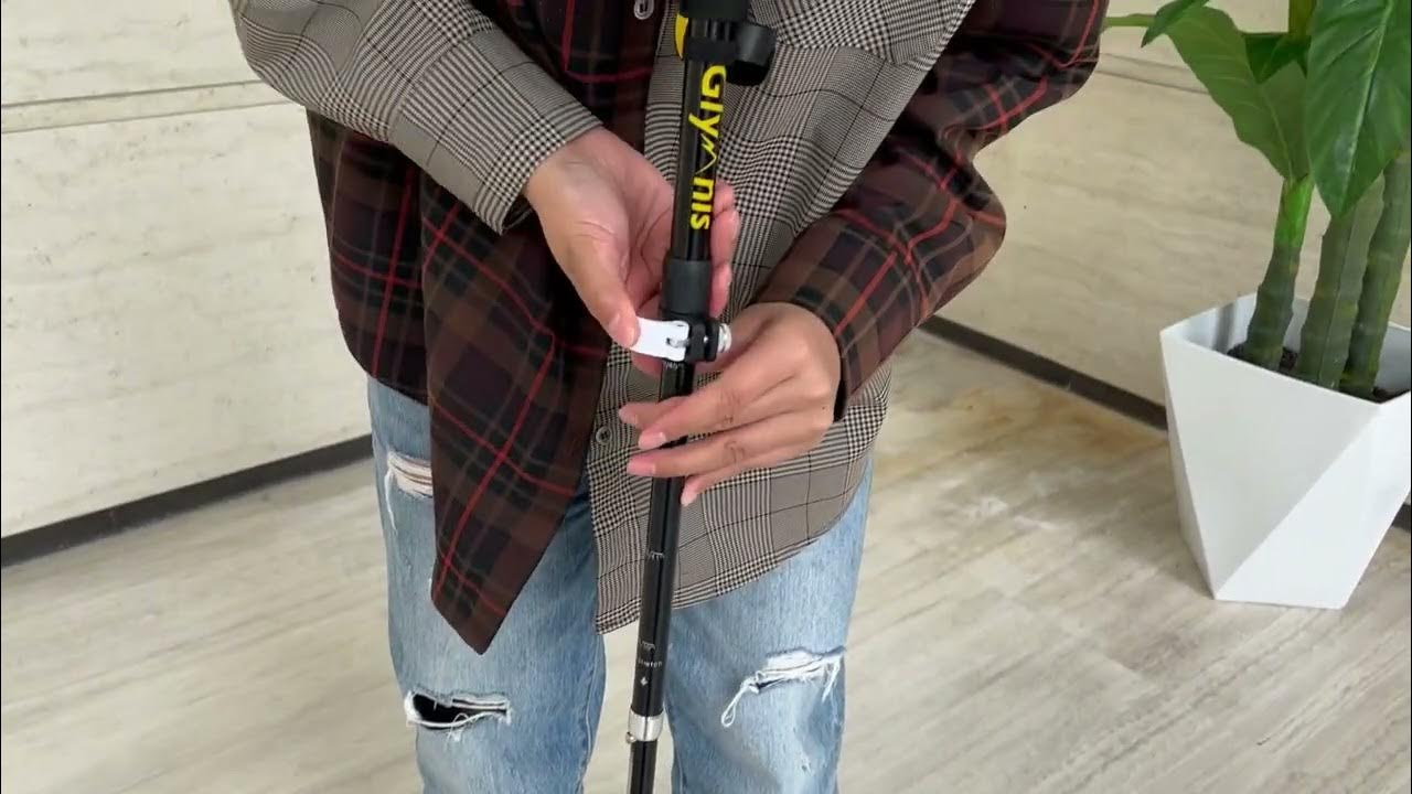 Glymnis Trekking Poles Quick Lock Adjustment Instructions YouTube