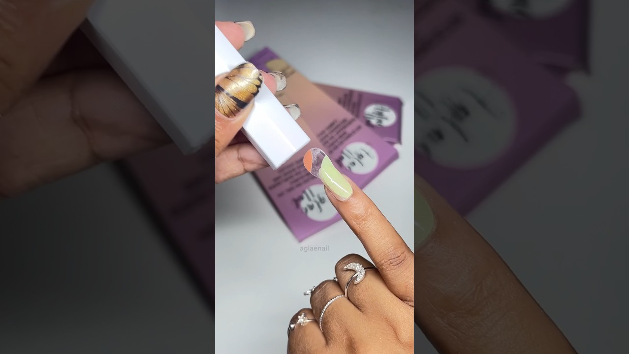 Stickers d’ongles en gel Aglaé Nail 
