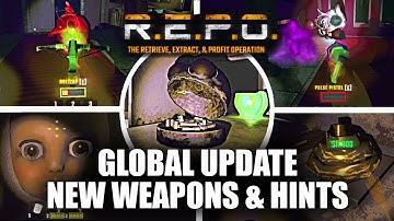 R.E.P.O. Global Beta Update - New Weapons & New Hints (Showcase)