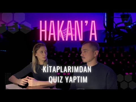 Hakan’a Kitaplarımdan Quiz Yaptım! 🪁