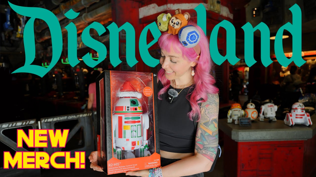NEW Star Wars Merch at Disneyland! | Star Trader, Droid Depot