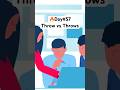 Day 58 | Throw vs Throws | 100 Days Challenge #coding