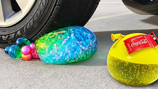 Crushing Crunchy & Soft Things by Car Compilation!  EXPERIMENT: Soda, Squishy, Tide Pods & More!