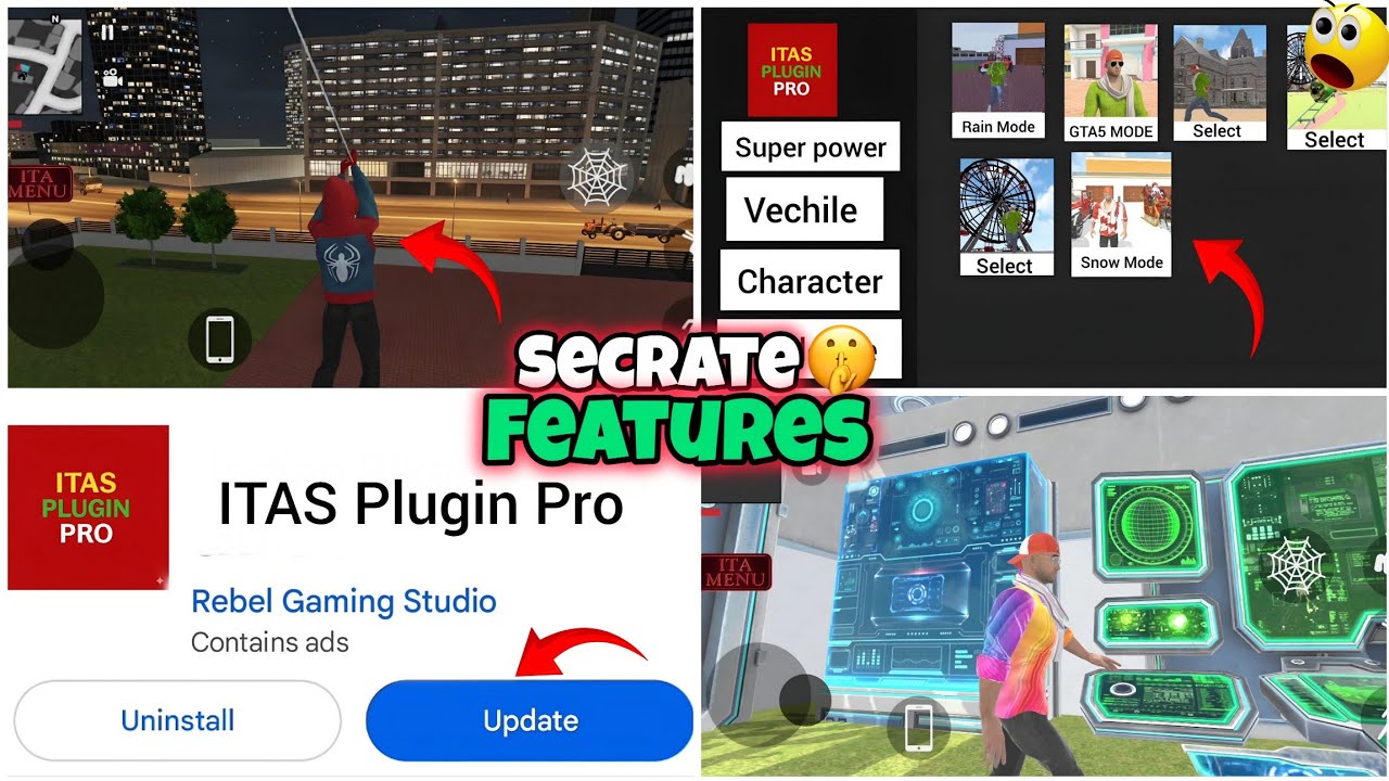 Indian Theft Auto Simulator New Update | New Super Power Add | Challenge Mode Add | Secret Future 