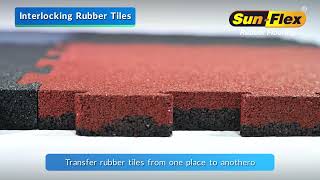 Gym Rubber Flooring Tiles