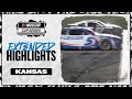 NASCAR Official Extended Highlights from Kansas: Action packed race produces photo finish