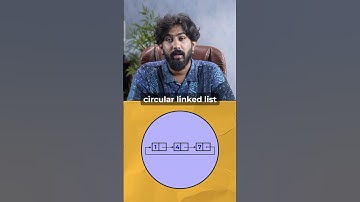 Circular Linked List Explained in a Minute | Data Structures & Arrays | Continuous Loop |#shorts