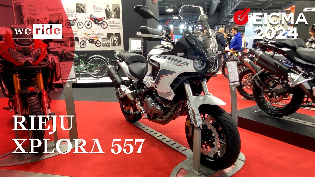Rieju Xplora 557 | LIVE da EICMA 2024