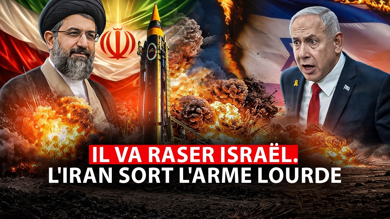 L'Iran frappe Israël avec un missile surpuissant.