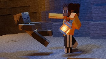 MINECRAFT, But Breaking Blocks Spawn Random Mobs!? | Dying 4 Times In 5 Minutes XD