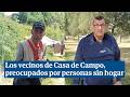 Los vecinos de Casa de Campo, preocupados por el aumento de asentamientos de personas sin hogar