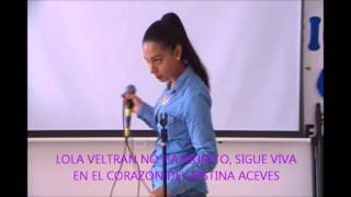 Cristina Aceves Canta Rebozo de Santa Maria