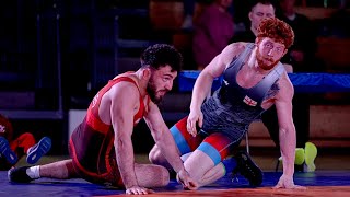 D. Makharadze (Geo) Vs L. Chkhtunidze (Geo) 74Kg Final. Men Freestyle Wrestling.