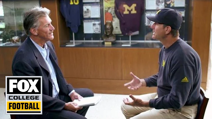 Jim Harbaugh sits down with Dave Wannstedt - CFB o...