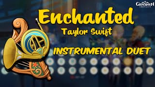 Enchanted - Instrumental Duet (Lyre \u0026 Horn Cover)【Genshin Impact】