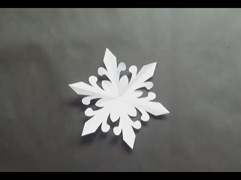 Paper Snowflakes #36 - How to make Snowflakes out of paper 