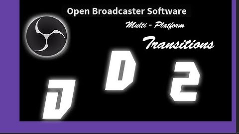 OBS Multiplatform Transitions