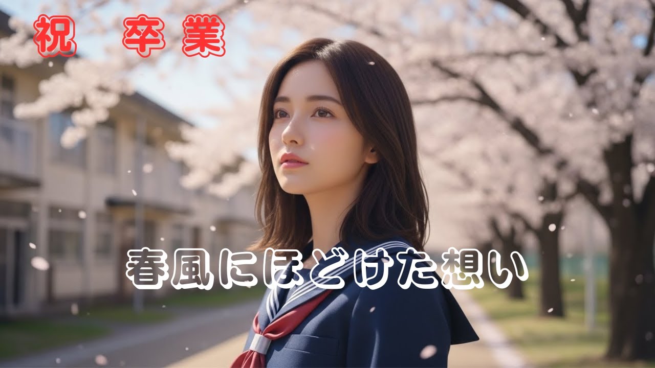 【春風にほどけた想い】#卒業ソング #卒業