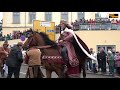 Der lebendige Fürstenzug zu Dresden beim Stadtfest in Burgstädt 2019 - 130 Jahre Wettinhain