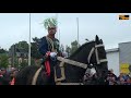 Der lebendige Fürstenzug zu Dresden beim Stadtfest in Burgstädt 2019 - 130 Jahre Wettinhain