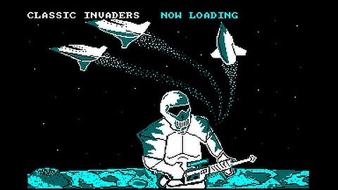 Classic Invaders Review for the Amstrad CPC by John Gage