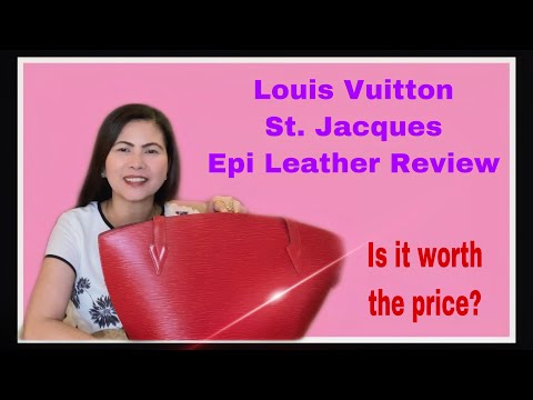 Louis Vuitton St. Jacques Epi Leather Review, Date code