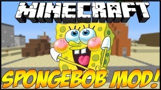 Minecraft: NEW SPONGEBOB! (More Characters & More Items!) - Mod Showcase! Minecraft: NEW SPONGEBOB! (More Characters & More Items!) - Mod Showcase!
