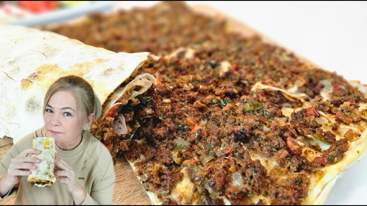 Viral olan hazır yufkadan lahmacunu denedim