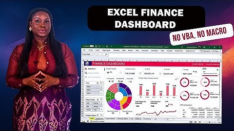 Create Interactive Finance Dashboard in Excel (Step-By-Step Tutorial) #exceldashboardstutorial