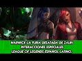 WARWICK LA FURIA DESATADA DE ZAUN INTERACCIONES ESPECIALES LEAGUE OF LEGENDS ESPAÑOL LATINO